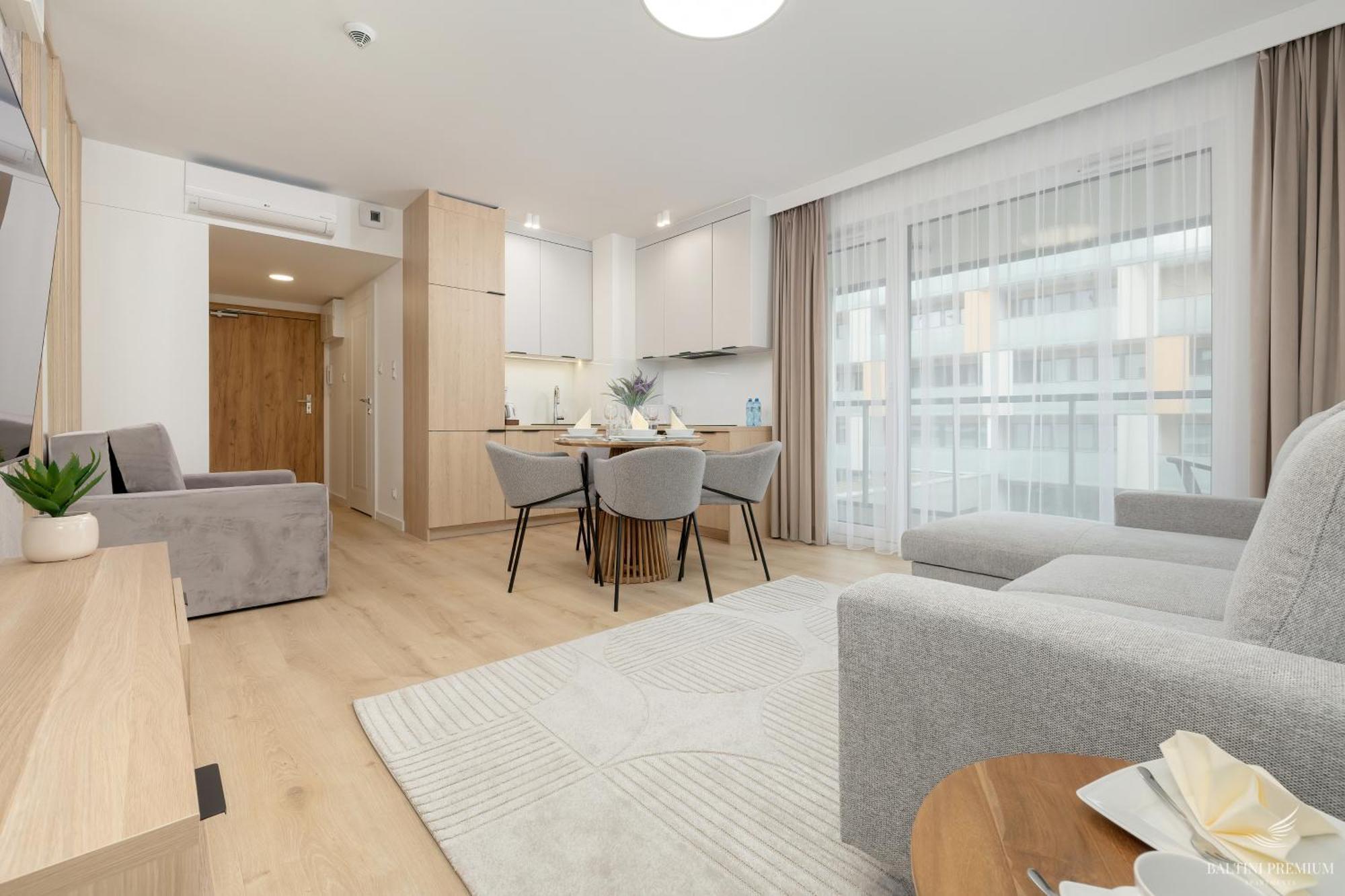 Baltini Premium Kasprowicza 20c Z Basenem, Saunami I Jacuzzi Apartamento
